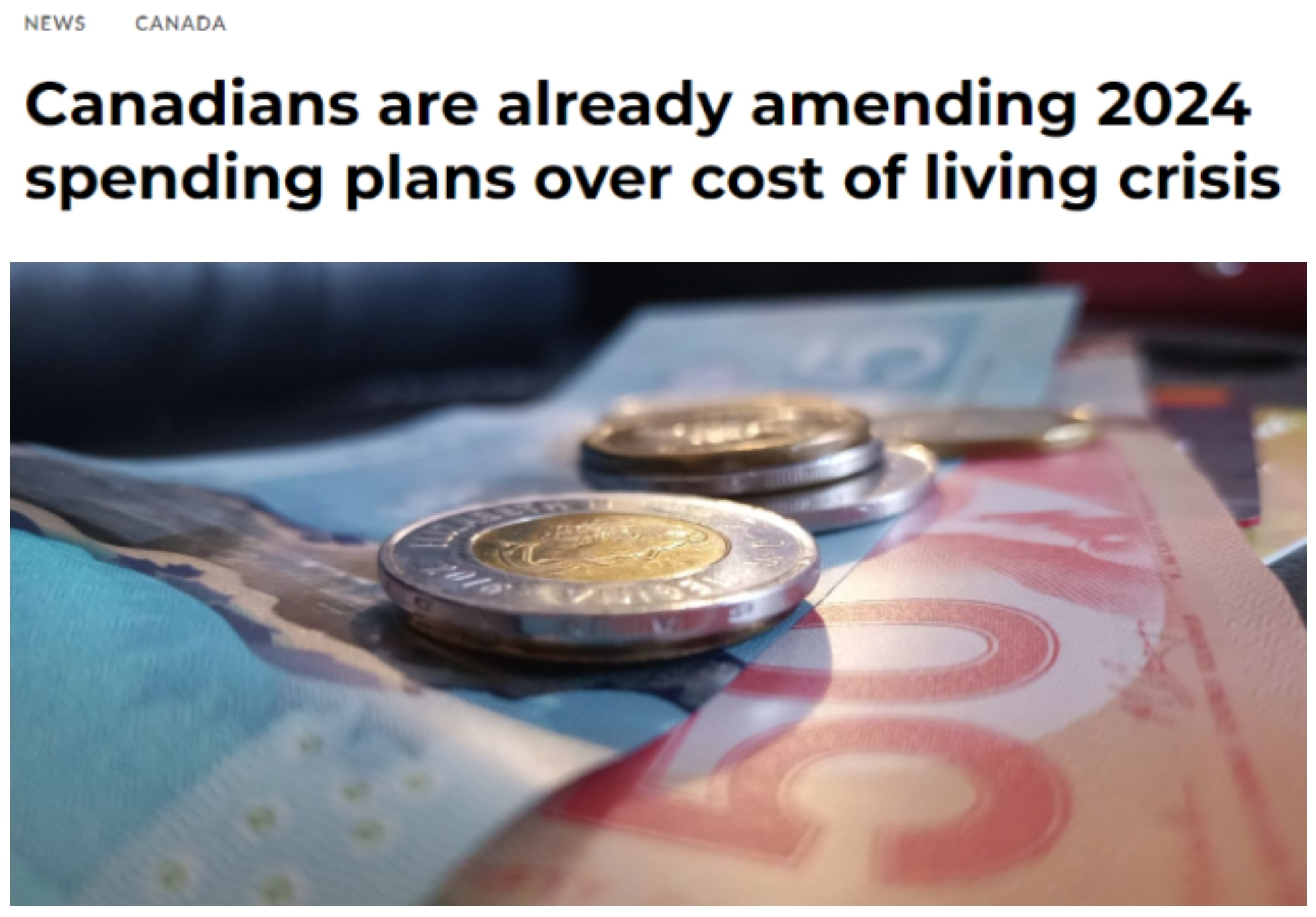 加拿大人一直承受着难以想象的高生活成本